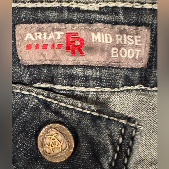 ARIAT Fire resistant Blue Jeans 28S (30x30) - Picture 3 of 4